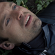 Bucky Barnes, just after rolling through some German fields with his best friend Sam Wilson.